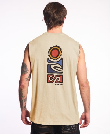 Remera 
Rip Curl Loose Puff Print