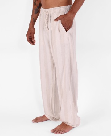 Pantaln 
Y Tu Quique? Stripe Lino
