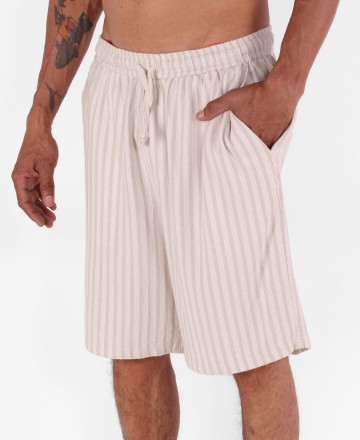 Bermuda 
Y Tu Quique? Lino Natural Wide Leg 21