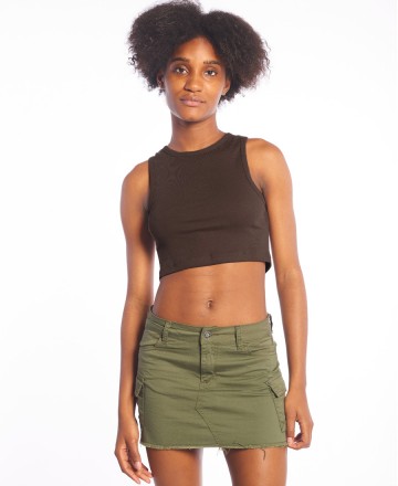 Musculosa
Y T Quique? Ribb Crop Jam