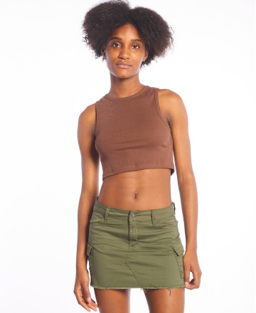 Musculosa
Y T Quique? Ribb Crop Jam