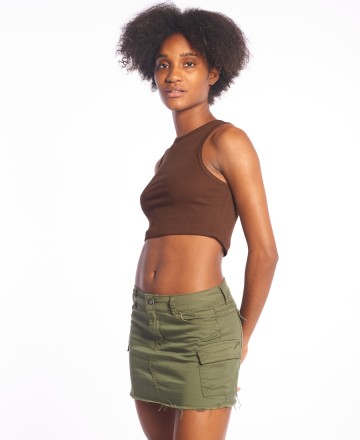 Musculosa
Y T Quique? Ribb Crop Jam