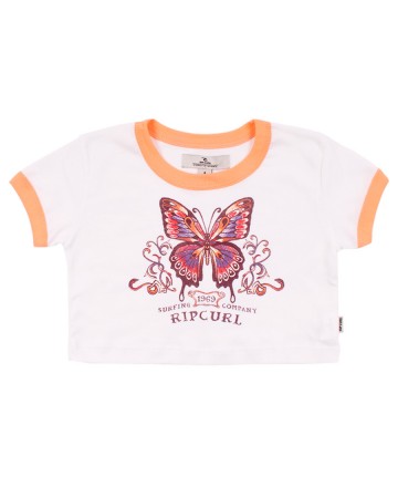 Remera 
Rip Curl Butterfly Ribb