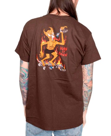 Remera 
Thrasher Burn Int Down