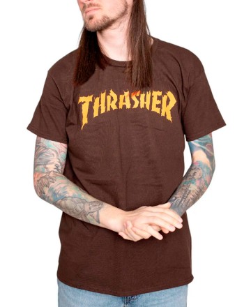 Remera 
Thrasher Burn Int Down