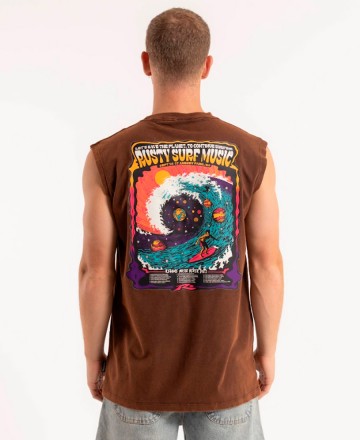 Remera 
Rusty STP Muscle Process