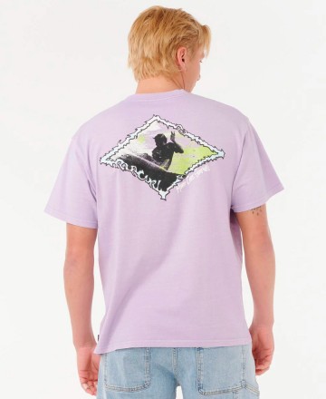 Remera 
Rip Curl Loose Raw Energy Trash