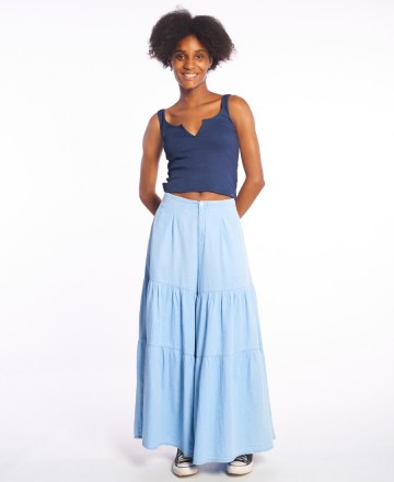 Musculosa
Y Tu Quique? Rib Basic