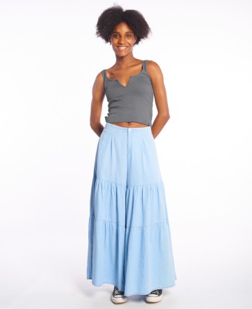 Musculosa
Y Tu Quique? Rib Basic