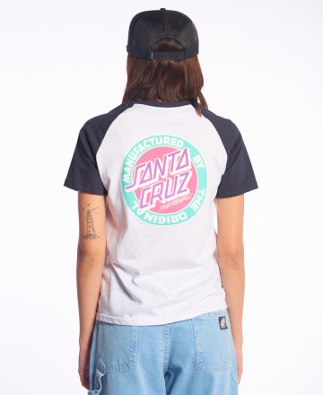 Remera 
Santa Cruz Mfg Retro Dot Reverse Chest