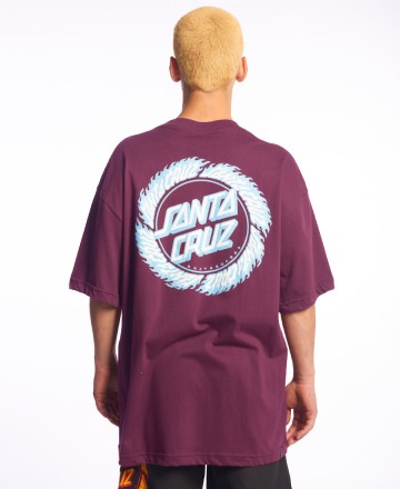 Remera 
Santa Cruz Flame Ringed Dot