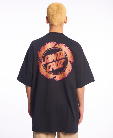 Remera 
Santa Cruz Flame Ringed Dot