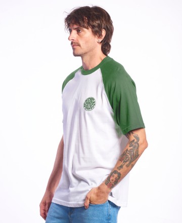 Remera 
Rip Curl Raglan Surf