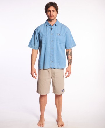 Camisa 
Rip Curl Loose Denim Raw Energy