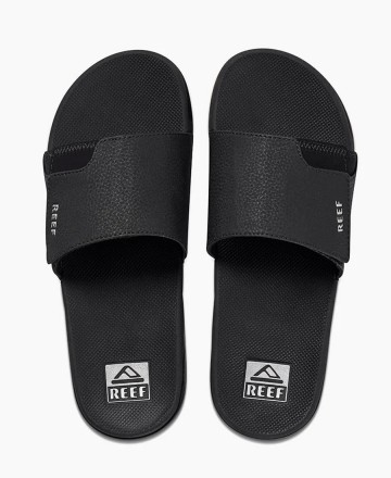 Sandalias
Reef Fanning Slide Black Silver