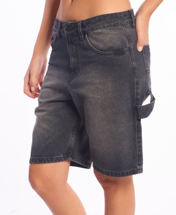 Bermuda 
Santa Cruz Flaming Dice Dot Carpenter