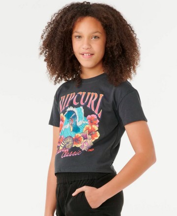 Remera 
Rip Curl Crop Hawaii