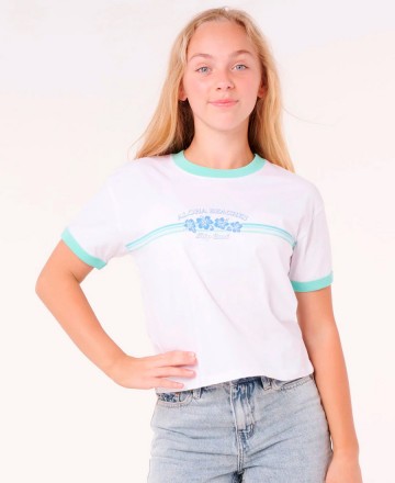 Remera 
Rip Curl Baby Ringer