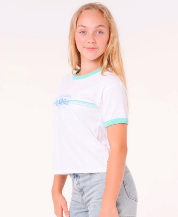 Remera 
Rip Curl Baby Ringer