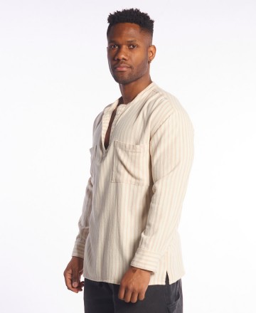 Camisa 
Y T Quique? Boho Natural Unisex