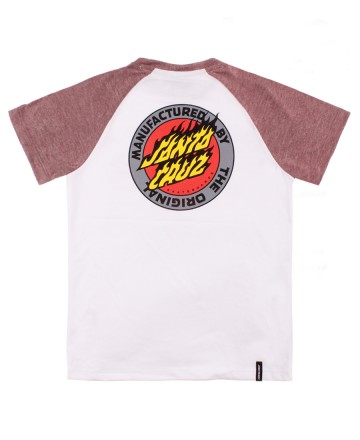 Remera 
Santa Cruz Ringed Screaming Flame