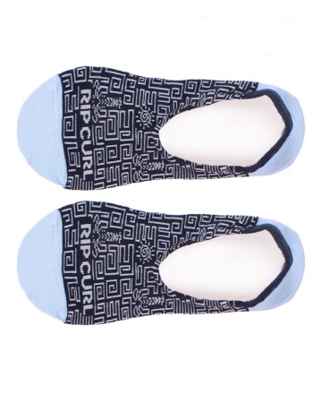 Soquetes 
Rip Curl No Show Jacquard X2