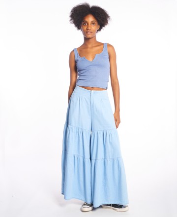 Pantaln 
Y T Quique? Hi Palazzo Denim