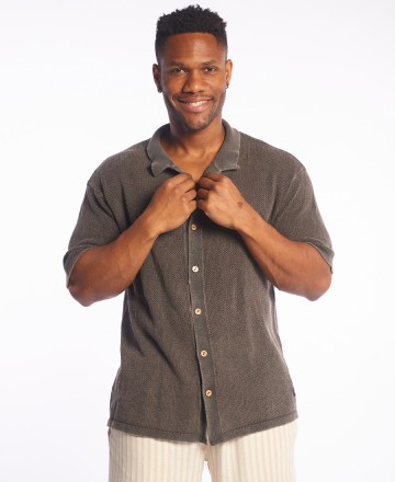 Camisa 
Y Tu Quique? Hawaii Tejido