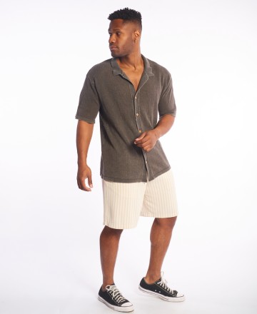 Camisa 
Y Tu Quique? Hawaii Tejido