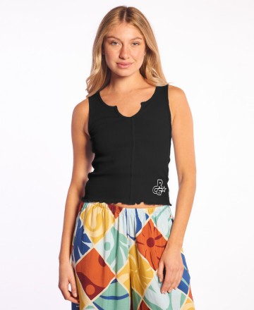Musculosa 
Rip Curl Textured Ribb