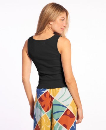 Musculosa 
Rip Curl Textured Ribb