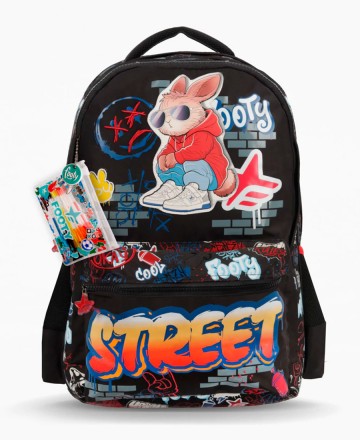 Mochila 
Footy Street Negro18