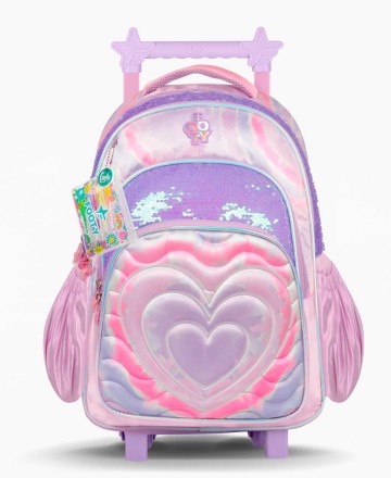 Mochila 
Footy Dye Heart Lila18
