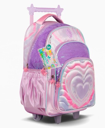 Mochila 
Footy Dye Heart Lila18