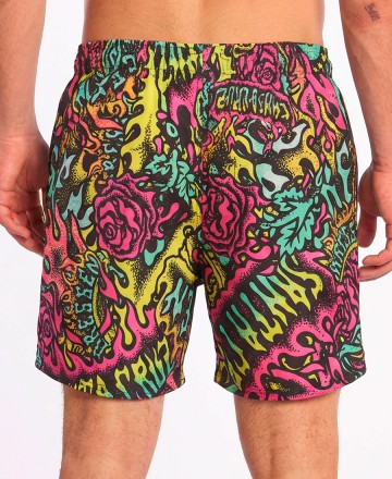 Boardshort 
Santa Cruz Dope Planet 16
