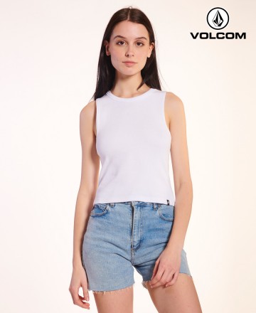 Musculosa 
Volcom Rib Solid