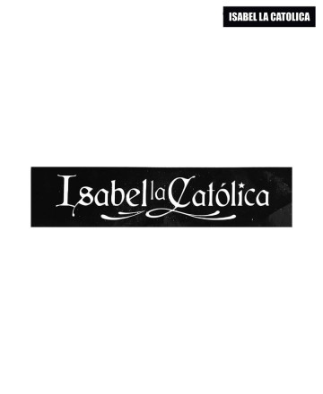 Sticker 
Isabel La Catlica Logo Rect