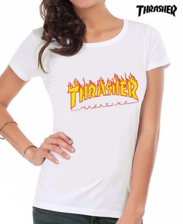 Remera 
Thrasher Print