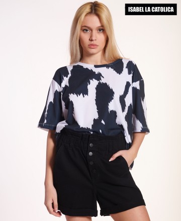 Remera
Isabel La Catlica Crop Boy Cow