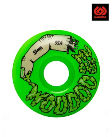 Ruedas
Woodoo Mucus Neon 53mm