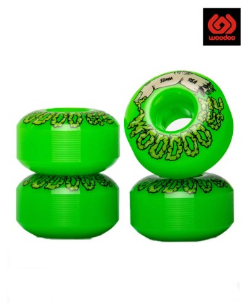 Ruedas
Woodoo Mucus Neon 53mm